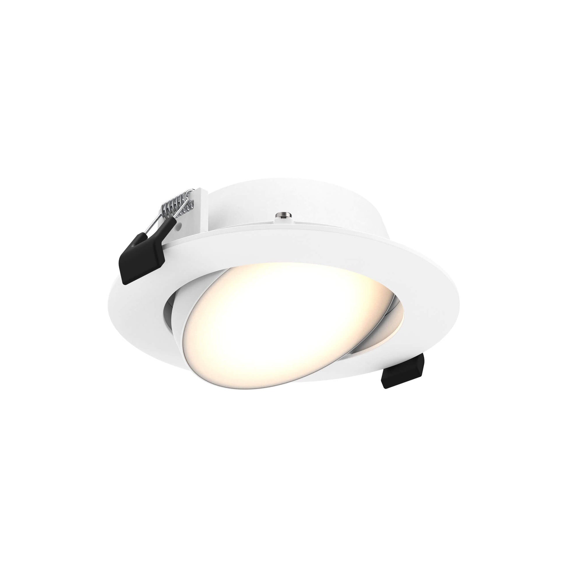 DALS 4" Slim Gimbal Recessed Panel Light GPN4-CC-WH