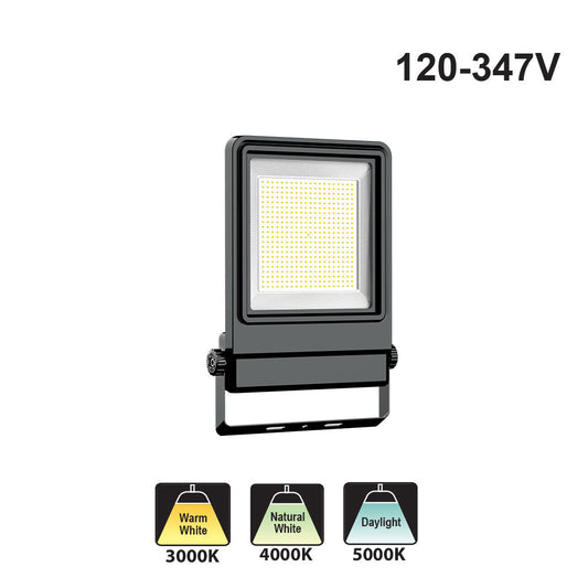 Votatec LED Flood Light – CCT & Power Adjustable ISL-FL02-A-250W 150W/ 200W/ 250W 120-347V CCT(3K, 4K, 5K)