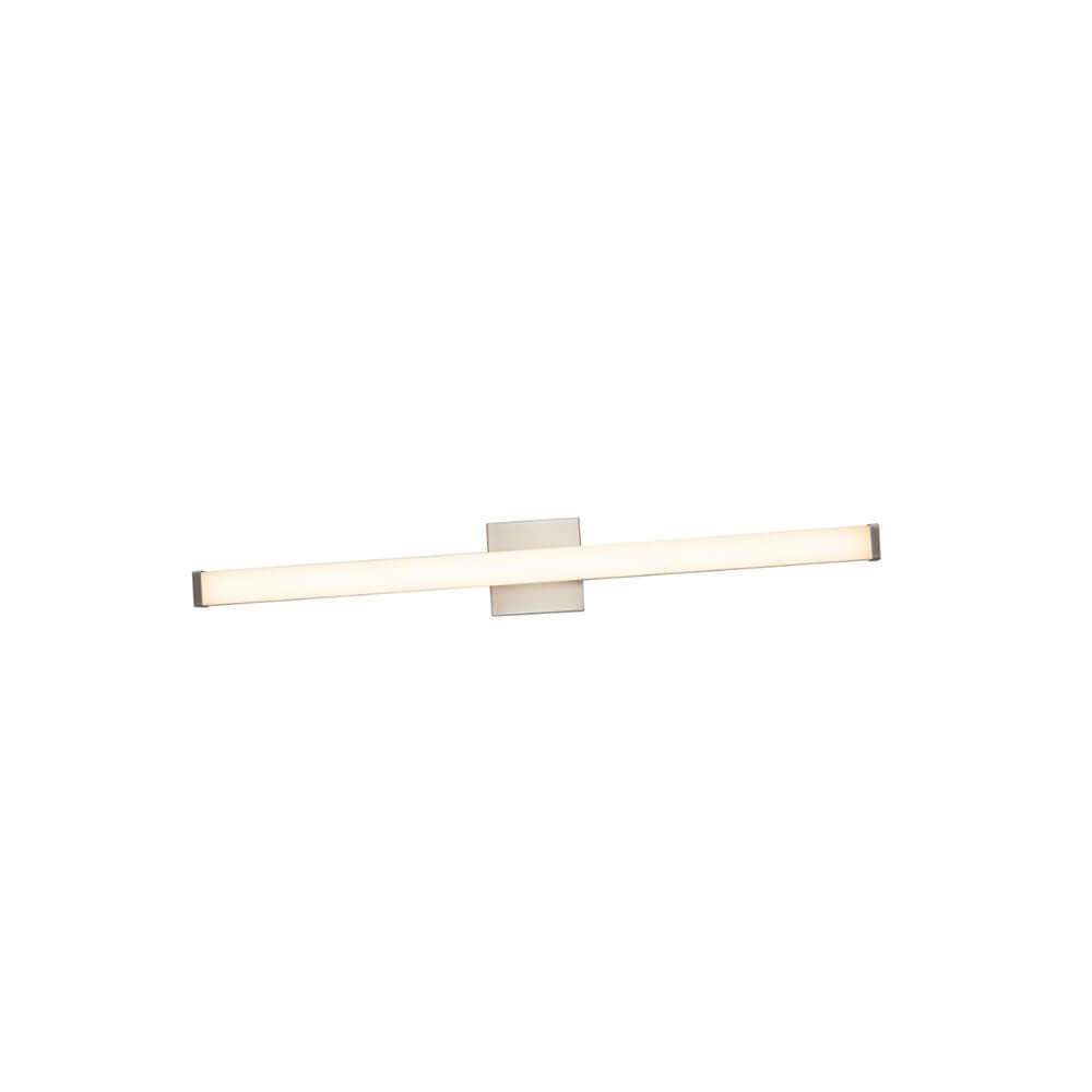 Votatec Square Bath Vanity WS36-014-BN, 30W 2700K/ 3000K/ 3500K/ 4000K/ 5000K ADJ 120V Brushed Nickel