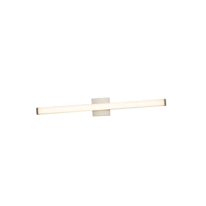 Votatec Square Bath Vanity WS36-014-BN, 30W 2700K/ 3000K/ 3500K/ 4000K/ 5000K ADJ 120V Brushed Nickel