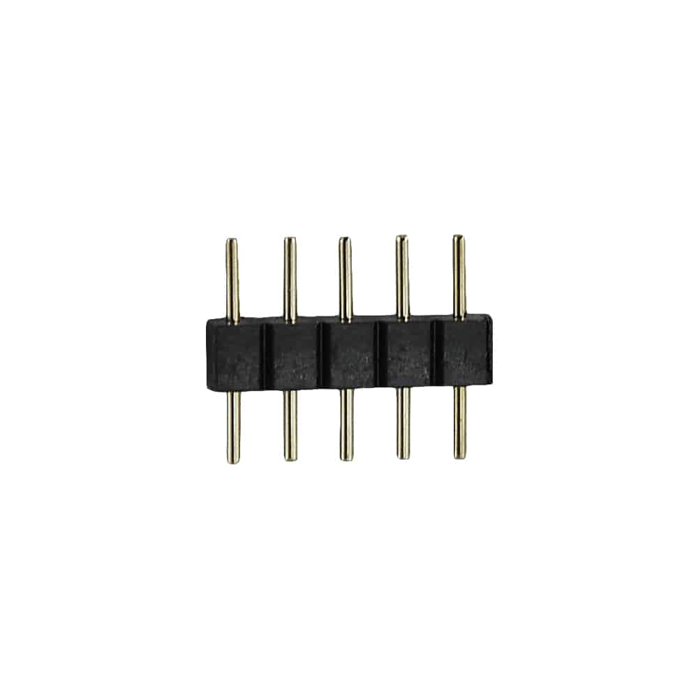 RGBW 5 Pin Male Connector (Pack of 4) - GekPower