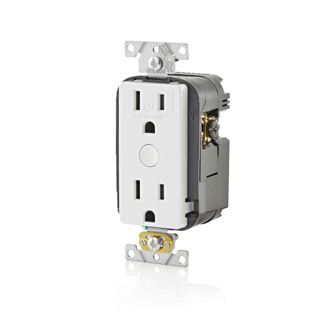 Leviton Decora Smart Wi-Fi Outlet Receptacle 120V DW15R