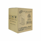 ML-WPD-30W-50 LED Wall Pack Light, 100~277V 30W 5000K(Daylight) - GekPower