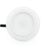Round LED Cabinet Puck Light 12V 2.5W White VBUN-R25-12V