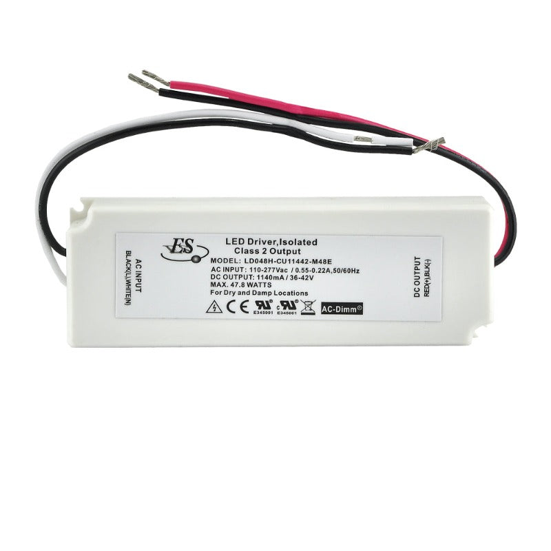 ES LD048H-CU11442-M48E Constant Current LED Driver, 1140mA 36-42V 48W max, gekpower