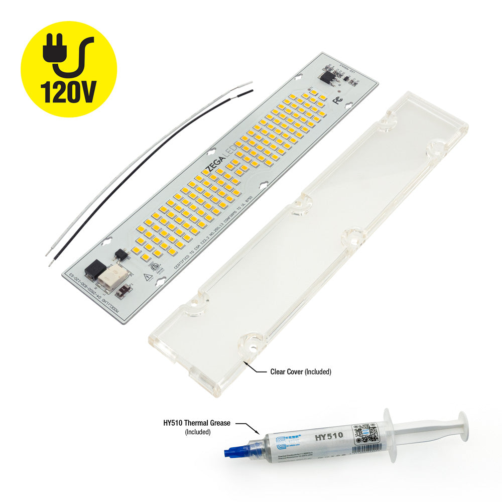 8 inch Linear ZEGA LED Module LHO 04-2500-830-120-S3,120V 2500lm 3000K(Warm White), gekpower