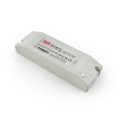 Mean Well PLC-45-12 Non-Dimmable LED Driver, 12V 3.8A 45W - GekPower