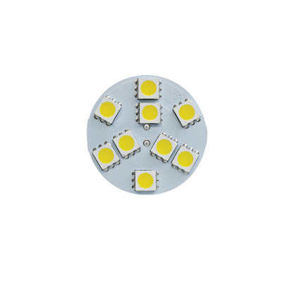 G4 Back Pin 9SMD 5050 9-27V Bulb 6000K(Cool White) - GekPower