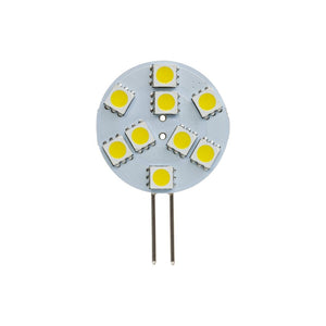 G4 Side Pin 9SMD 5050 9-27V Bulb 6000K(Cool White) - GekPower