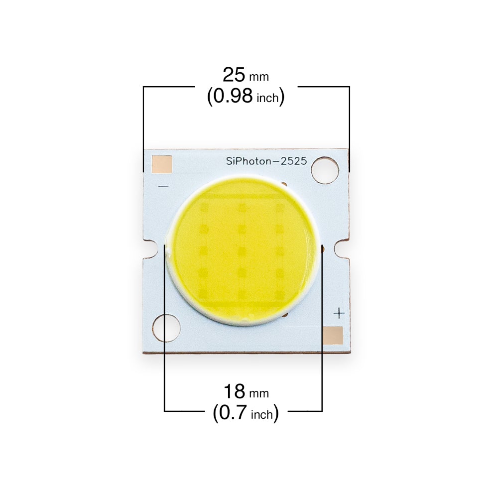 15W Constant Current COB LED Chip 6000K(Cool White), gekpower