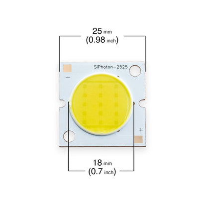 15W Constant Current COB LED Chip 6000K(Cool White), gekpower