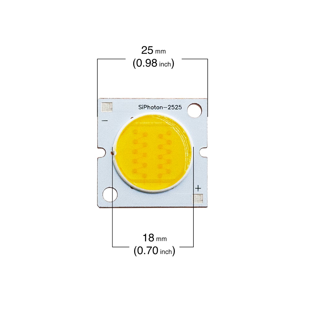 15W Constant Current COB LED Chip 3000K(Warm White), Gekpower