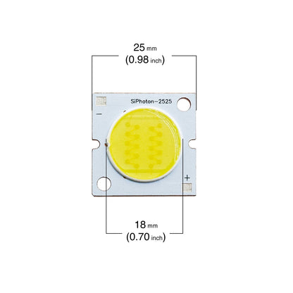 20W Constant Current COB LED Chip 6000K(Cool White), gekpower