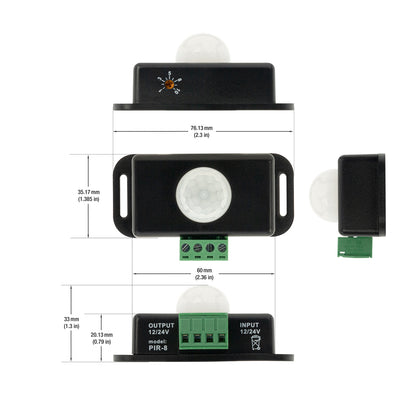 Motion Sensor 12V~24V DC 6A