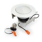 4 inch Retrofit Gimbal Dimmable Downlight LT-US-D413WC279E-11, 120V 13W 2700K(Soft White) - GekPower