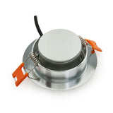 VBD-MTR-3C Low Voltage IC Rated Downlight LED Light Fixture, 2.5 inch Round Chrome mr16 fixture, gekpower