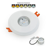 VBD-MTR-7W Low Voltage IC Rated Downlight LED Light Fixture, 2.5 inch Round White