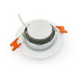 VBD-MTR-11W Low Voltage IC Rated Downlight LED Light Fixture, 2.5 inch Round White