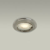 T-68 MR16 Light Fixture (Chrome), 3 inch Round Brushed Chrome, mr16 fixture, gekpower