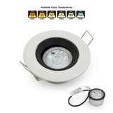 VBD-MTR-67T Low Voltage IC Rated Downlight LED Light Fixture, 3 inch Round White mr16 fixture, gekpower