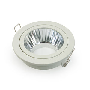 VBD-MTR-54T Low Voltage IC Rated Downlight LED Light Fixture, 3.5 inch Round White