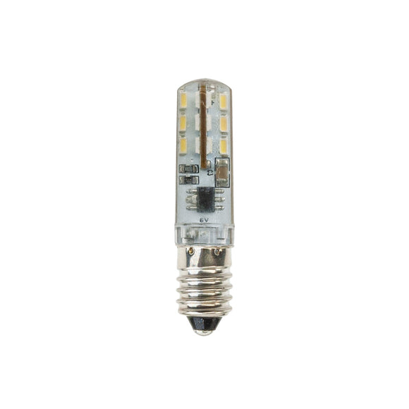 LED Bulb E10 base Corn Bulb, 6V 1W 6000K(Cool White) - GekPower