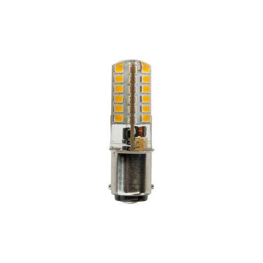 BA15D Double Contact Bayonet 1157 Bulb, 12V 3W 3000K(Warm White) - GekPower