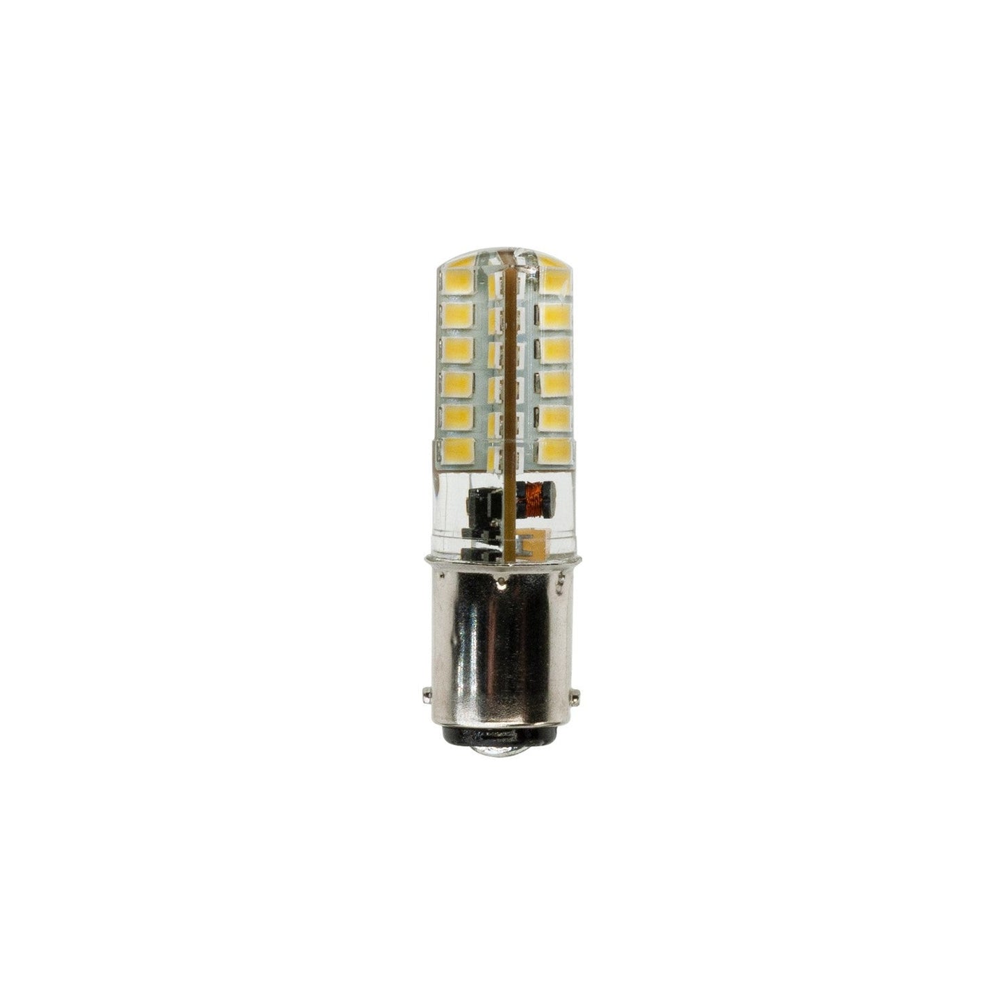 Double Contact Bayonet 1157-BA15D Bulb, 12V 3W 6000K(Cool White) - GekPower