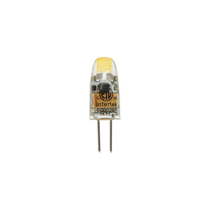 G4 Bulb Bi-Pin COB LED, 12V 1.2W 6000K(Cool White) - GekPower