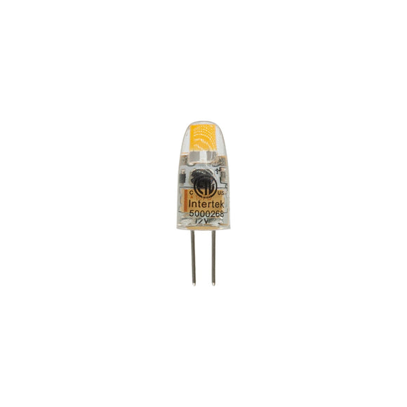 G4 Bulb Bi-Pin COB LED, 12V 1.2W 3000K(Warm White) - GekPower