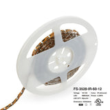 5M(16.4ft) Indoor LED Strip Light, 12V 2(w/ft) 55-61(Lm/ft) IR(Infrared), gekpower