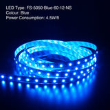 5M(16.4ft) Indoor LED Strip 5050, 12V 4.5(w/ft) 60(LEDs/m) CCT(Yellow, Red, Blue, Green) - GekPower