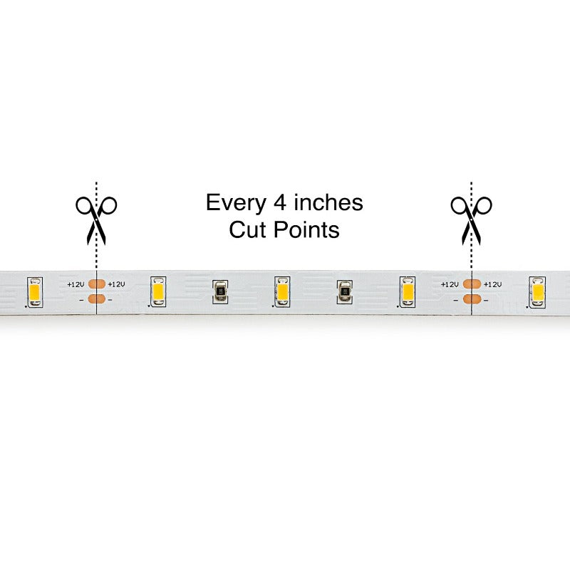 led ribbon, led tape, color temperature Canada, British Columbia, North America. 5M(16.4ft) Indoor LED Strip 5630, 12V 4.5(w/ft) CCT (30K, 60K)