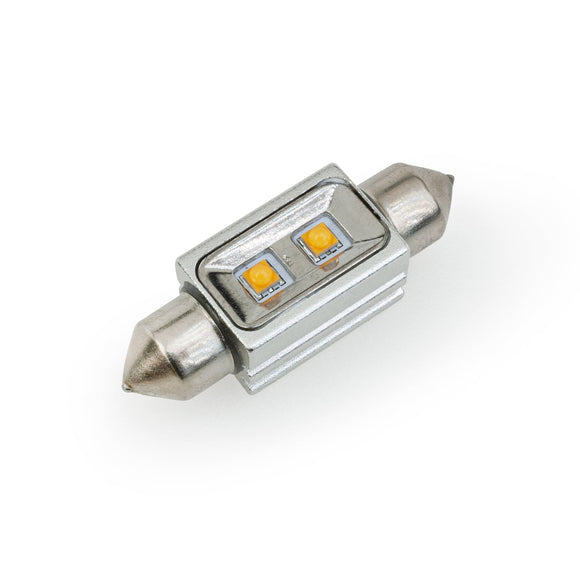 Festoon LED Bulb, 38mm 9-30V 1.5W 3000K(Warm White) - GekPower