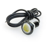Flush Mount LED Bolt Beam Light Black WP, 9-16V 1W 5000K(Daylight) - GekPower