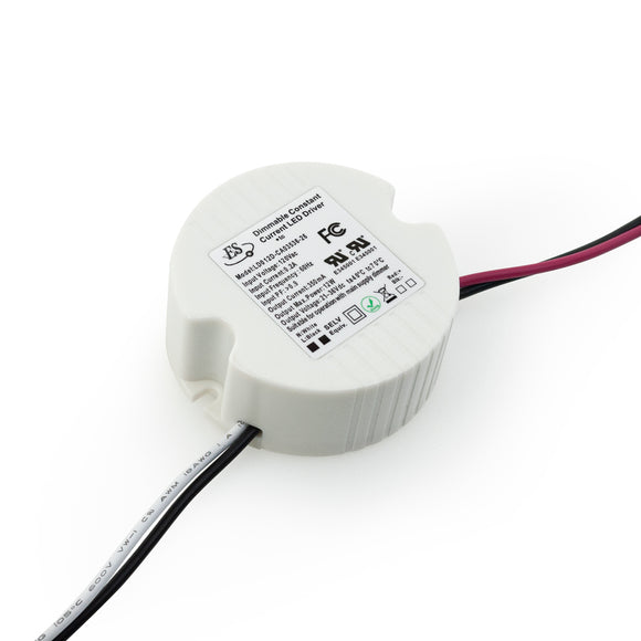 ES LD012D-CA03536-26 Constant Current LED Driver, 350mA 21-36V 12W max, gekpower