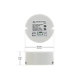 ES LD009D-CA01948-27 Constant Current LED Driver, 190mA 36-48V 9W max, gekpower