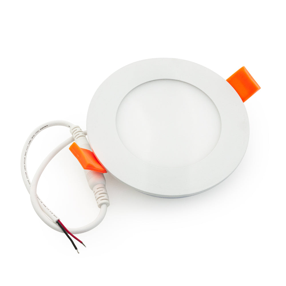 4 inch LED Round Panel Downlights/ Ceiling Lights PDR4V12W6, 12V 6W 3000K(Warm White), gekpower