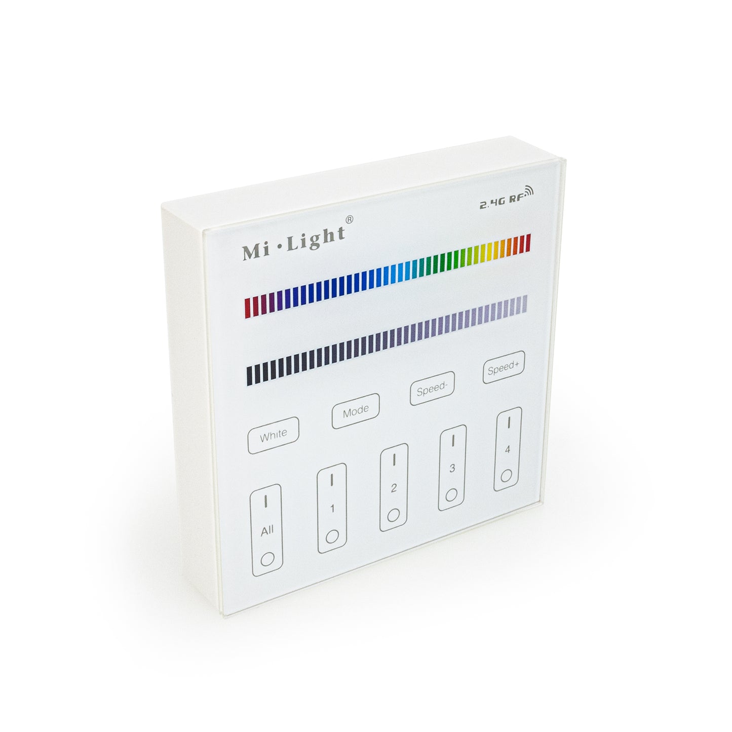 Mi-Light B3 4-Zone RGB RGBW Smart Touch Panel Remote Controller, works with FUT037, FUT038 - GekPower