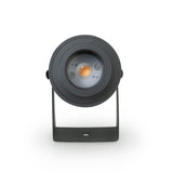 Low Voltage Outdoor Landscape Spotlight with Adjustable lens UL-12W-COB-1200-B front view