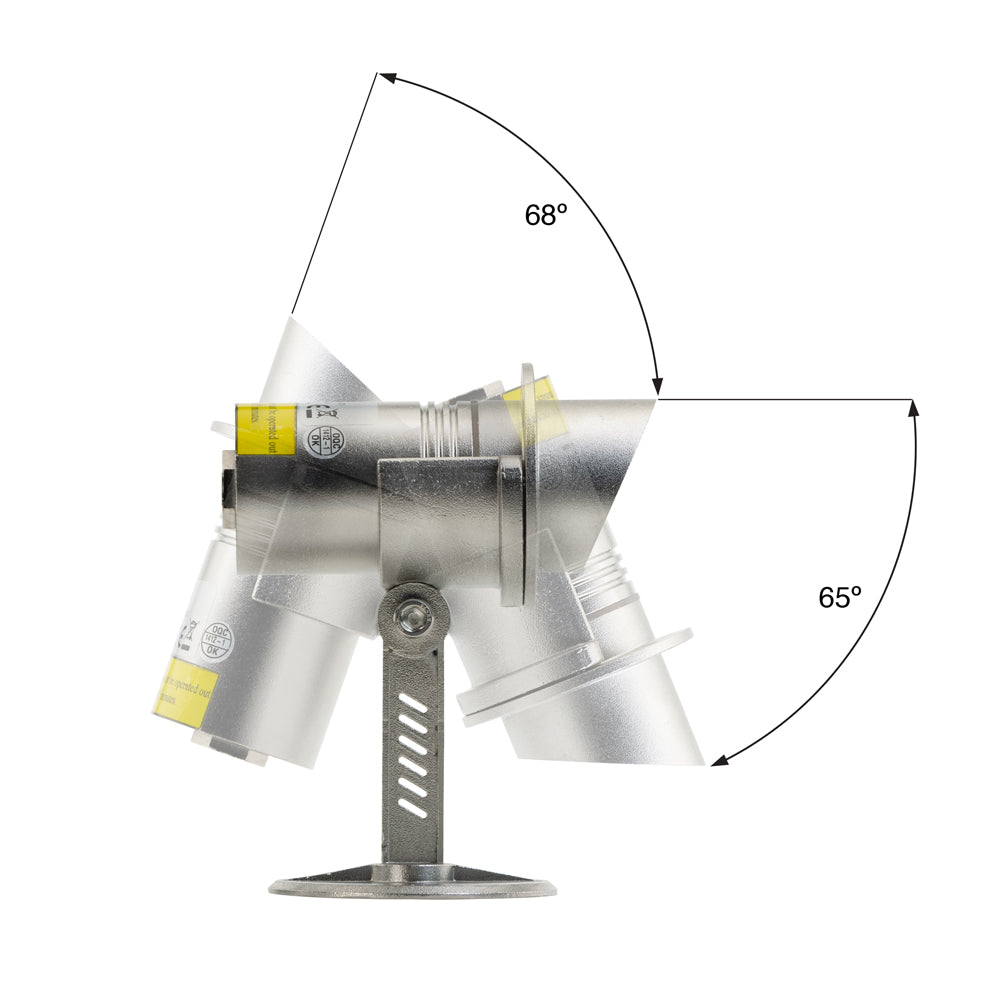 B5AF0106 Small type – underwater Spotlight, 24V 3W RGB, gekpower