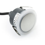 2.5inch Round In-ground light, inground LED light, Landscape Lighting, Well Light,  can  be used in the concrete walls and suitable for both indoor and outdoor use. Model D1BO0118 Operating Voltage 24 V DC Light Source 1x2W Total Power Consumption 2.8W Color Temperature RGB (with a broad range of secondary colors) Bulb Type Integrated COB 