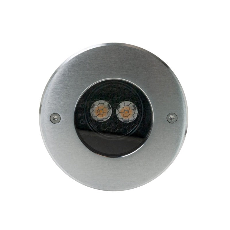 XB2DFR0257 4.5 inch Round Adjustable Beam Direction Up Inground light, 24V 3.6W, gekpower