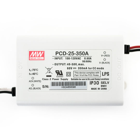 Mean Well Constant Current LED Drivers