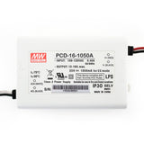 Canada, British Columbia, North America. Dimmable  Mean Well PCD-16-1050A Constant Current LED Driver 12-16V 1050mA 16W