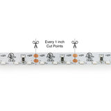 5M(16.4ft) Side LED Strip 315, 12V 3.5(w/ft) 324-396(Lm/ft) 120(LEDs/m) 4K(Natural White) - GekPower