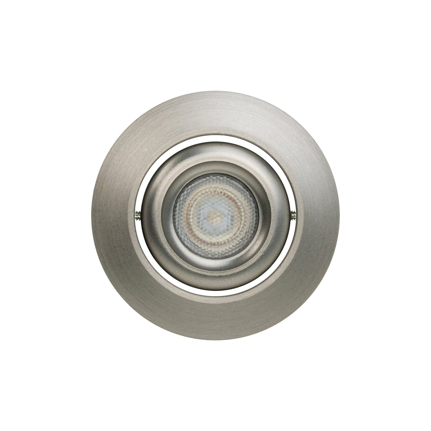 RD24-3W-RGB-BN Ceiling Light Round, 12V 3W Brush Nickel - GekPower