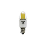 E12 LED Bulb COB, 120V 2.5W 6000K(Cool White) - GekPower