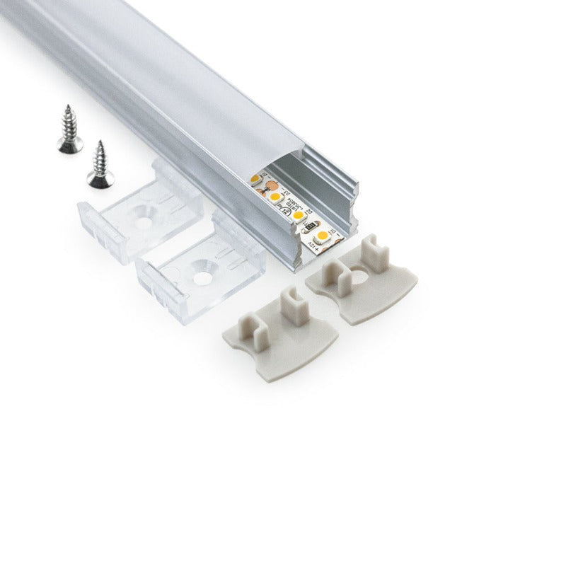 15mm Deep Dot-Free Surface Mount Aluminum Linear LED light 12V - S4 - GekPower