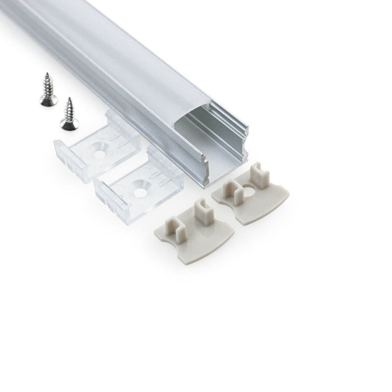 Deep Linear Aluminum LED Channel for LED Strips 1Meter(3.2ft) VBD-CH-S4, Gekpower